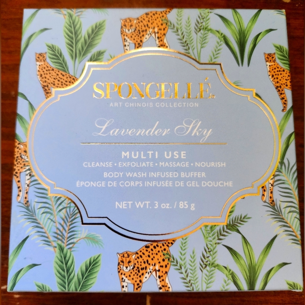 Spongellé Lavender Sky Body Wash Infused Buffer - 20+ Washes